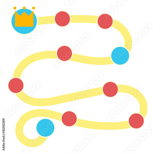 Simple Board Game Path