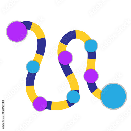 Simple Board Game Path