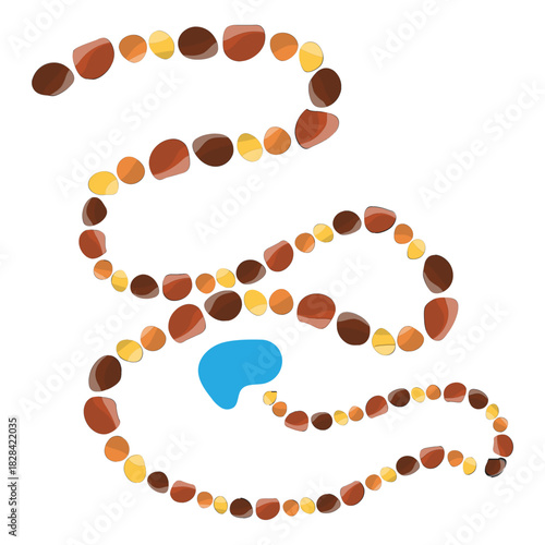 Simple Board Game Path