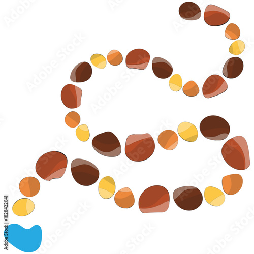 Simple Board Game Path