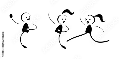 black silhouette of a girl with flowers