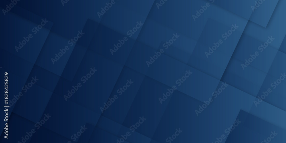 Obraz premium Abstract blue color technology concept diamond triangle geometric line background. modern seamless business technology concept geometric shapes. squares and triangle with soft shadows as pattern.