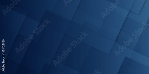 Abstract blue color technology concept diamond triangle geometric line background. modern seamless business technology concept geometric shapes. squares and triangle with soft shadows as pattern.