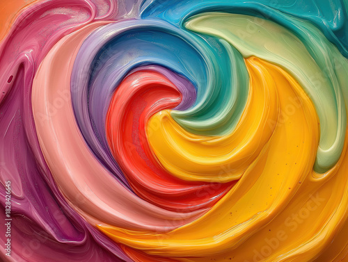 Every Spoonful Brings Swirls of Happiness and Sweetness