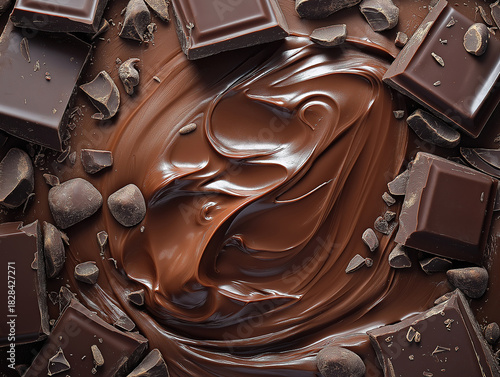 Indulge in the Perfect Blend of Dark and Sweet Chocolate Joy