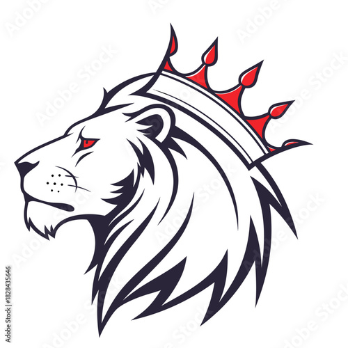 Wallpaper Mural Lion head logo design Torontodigital.ca