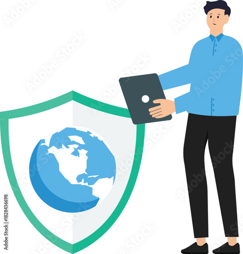 Save the Planet for Website Banner, save the planet and save energy, Advertising and Marketing Materials, Online Ads and Business Presentations, etc.
