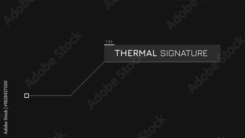 Hud Callout Info Card For Television News Banner