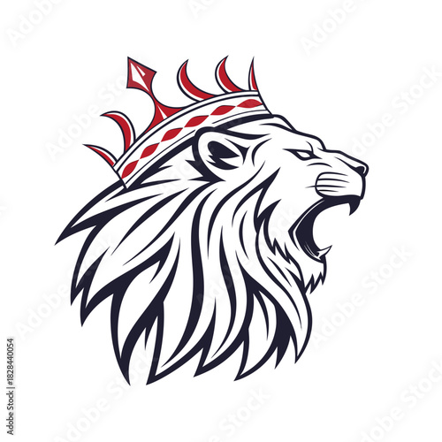 Wallpaper Mural Lion head logo design Torontodigital.ca