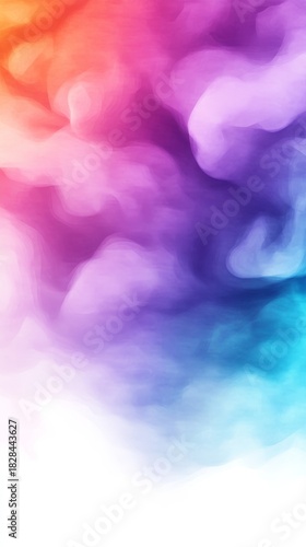 Vibrant abstract smoke background dynamic colorful haze art for modern digital designs and creative projects.
