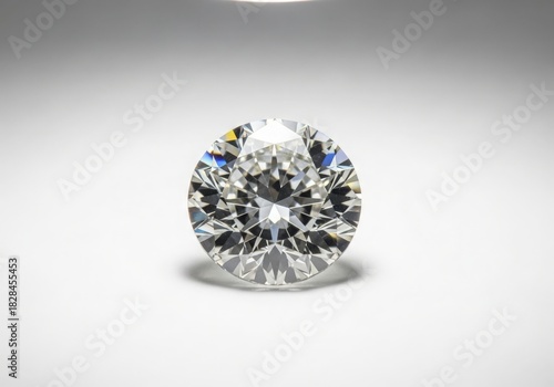 Wallpaper Mural Brilliant oval cut diamond with rainbow fire and sparkle Torontodigital.ca