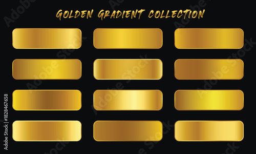 Golden Gradients Swatches Set
