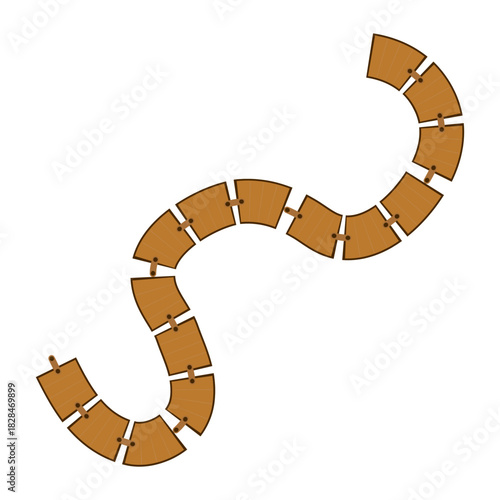 Simple Board Game Path