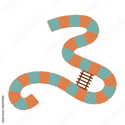 Simple Board Game Path