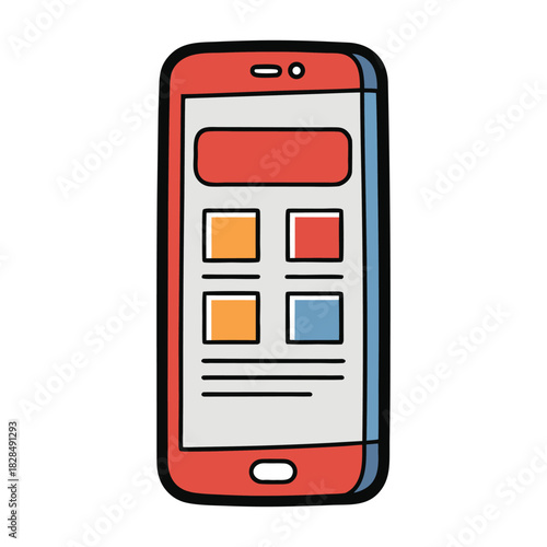 A sleek smartphone interface featuring clean icons, smooth navigation, and intuitive touch controls, designed to simplify tasks and deliver a seamless digital experience.”