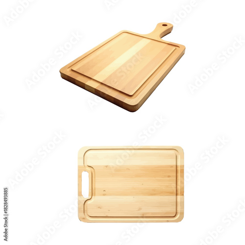 Premium Bamboo Cutting Board with Juice Groove for Chopping and Meal Prep