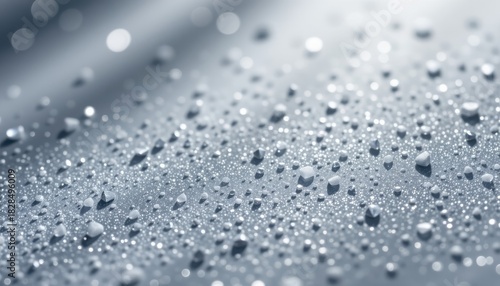 frosted silver grey 191: silvery frost tint, micro sparkle dusting, muted glacier skylight, accented with frozen shimmer flecks, composition: balanced vertical layout