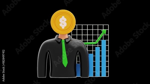 3D High Net Worth Individuals | Alpha Channel