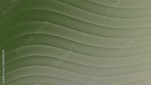 Abstract soft green wave curve pattern design texture wallpaper illustration backdrop
