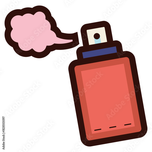 spray paint icon illustration