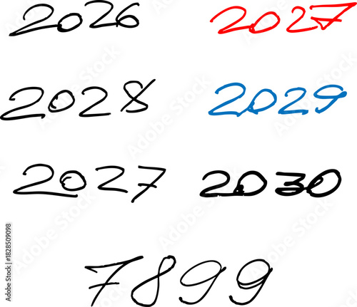 Inscriptions in Russian for the design of graduation albums "graduation album", "our class", "graduation"