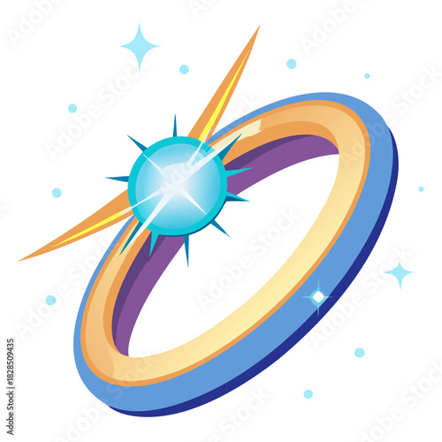 vector illustration of an abstract colorful background