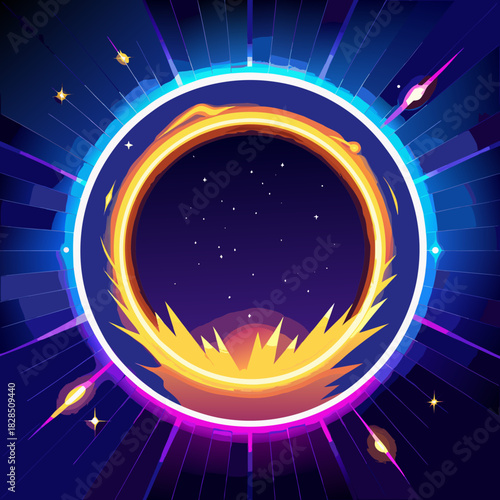 vector illustration of an abstract background