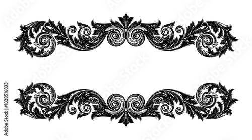 Download ornate floral frame vector vintage border decorative design eps silhouette