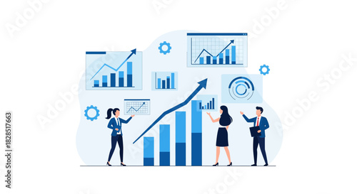 Business Growth and Financial Analysis with Data Visualization.