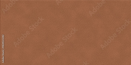 Brown leather texture. Material: genuine leather, eco-leather background. Texture of soft brown cowhide close-up. Fashion, style, material.