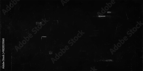 Dark grunge film texture background design for vintage night video space