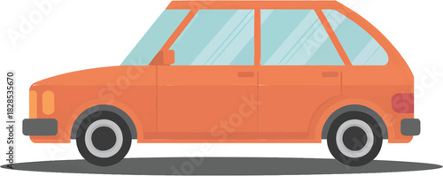 Background Isolated Vector Icon Flat Transport