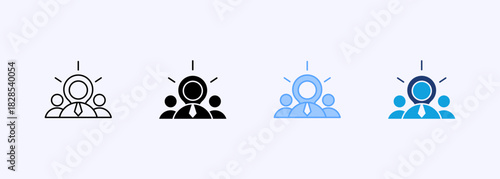Customer Insight Icon Set Multiple Style Collection Element For Design