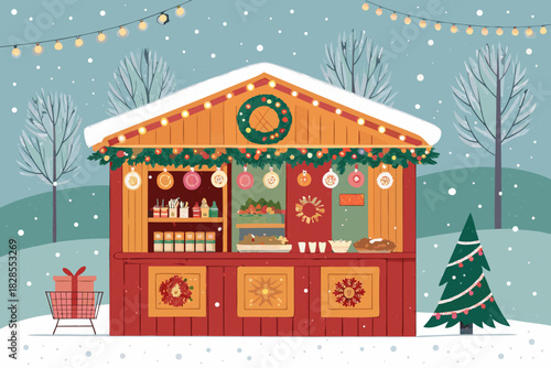 Cozy Winter Festive Marke Premium Digital Asset Suitable for Design