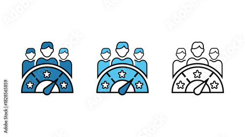 performance team rating icon
