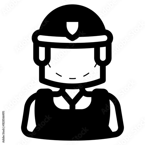 riot police icon