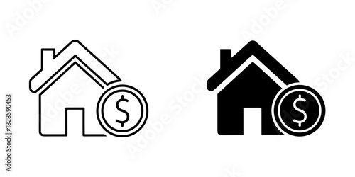 Buy or sell property with confidence, home mortgage rates are displayed with dollar coin icons