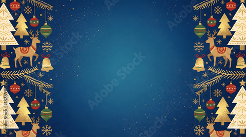 blue grunge background with space for text