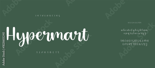 vintage retro logos. Minimal luxury font alphabet logo. Vector illustration