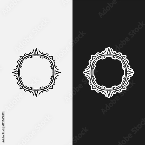 Retro vintage logo emblem, brand vintage, vector logo