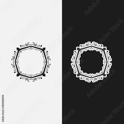 Retro vintage logo emblem, brand vintage, vector logo