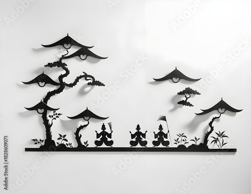 vector illustration of a christmas background