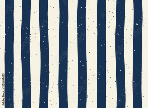 Seamless pattern of rough grunge stripes, endless design, hand‑drawn paint brushstrokes, repeating print, distressed brush texture for textile, wallpaper, flat vector illustration