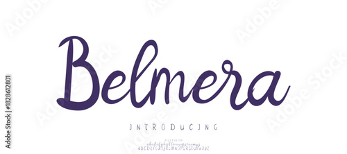 Elegant font alphabet logo. Typography Beauty fashion luxury classic letters serif fonts decorative wedding vintage retro logos. vector illustration