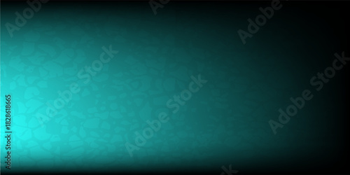 blue green spotlight background with black border, elegant corner lighting design with painted vintage grunge texture in fancy luxury design