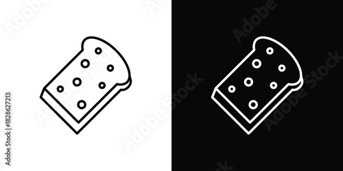 Sandwich icons symbols. Collection of simple black icons