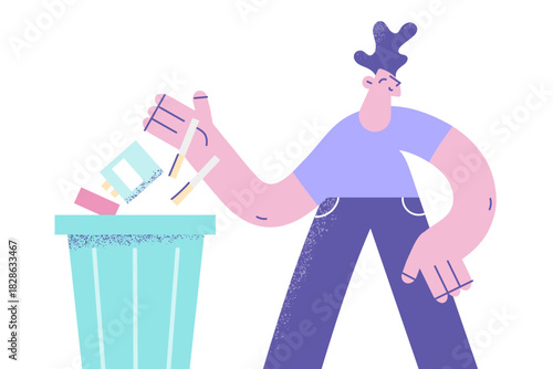 Stop smoking and healthy lifestyle concept