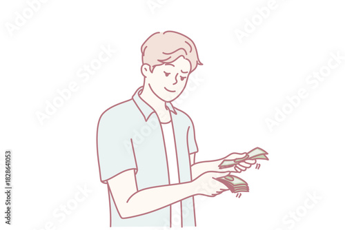 young male technician typing patient records during data entry, focused posture, soft illustration, digital workflow, clinical documentation, organized desk, system update and record