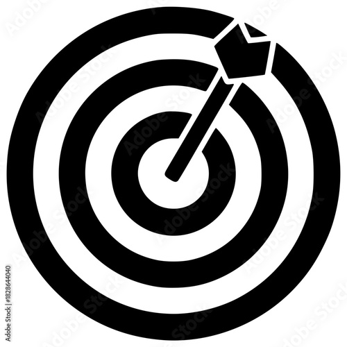 game illustration target silhouette sport logo dartboard icon dart outline competition board center arrow accuracy circle success aim hit shape women vector graphic background