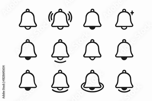 Outline wave ring triangle alert minimal vector shadow icon fold curve path
